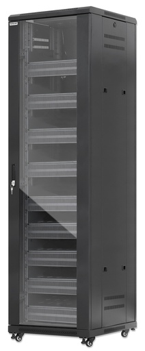 [716253] 42U Pro Line Network Cabinet with Integrated Fans